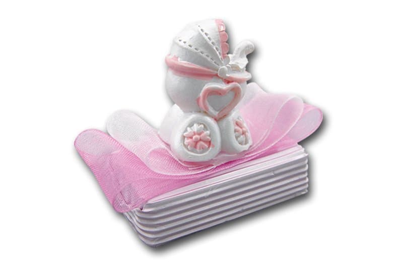 Pembe pusetli bebek çikolatası